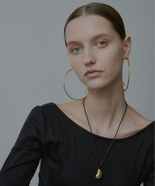 loni（ロニ）の「Nuance Beans Necklace（ネックレス・レディース・ゴールド/シルバー・FREE）」の7枚目の写真