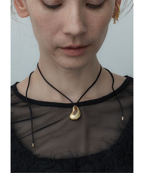 loni（ロニ）の「Nuance Beans Necklace（ネックレス・レディース・ゴールド/シルバー・FREE）」の21枚目の写真