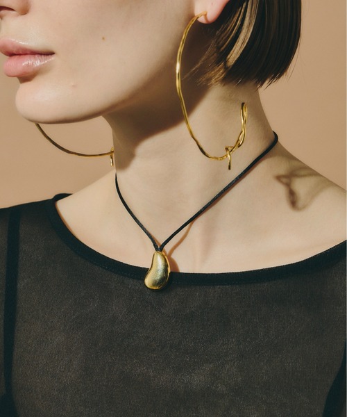アクセサリー loro / necklace bean Nuance Beans Necklace（ネックレス）｜loni（ロニ）の