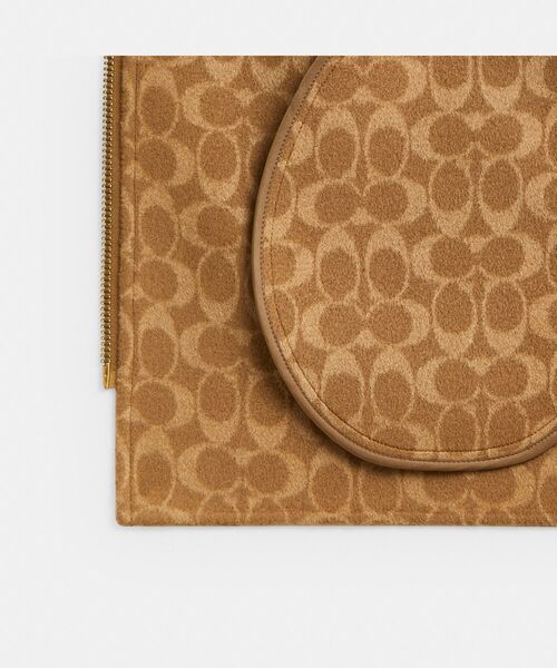 ダブル フェイス ウール ケープ（その他アウター）｜COACH（コーチ）の