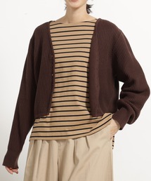 FOUND GOOD | クロップドニットCD/LS(カーディガン/ボレロ)