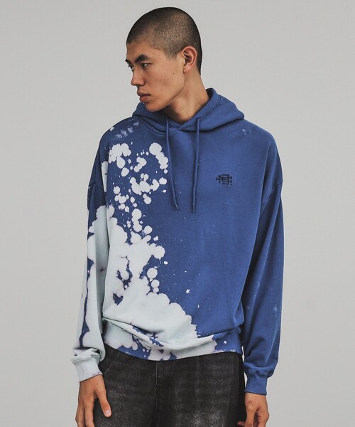 tk.TAKEO KIKUCHI（ティーケータケオキクチ）の「◆ヴィンテージライクパーカー（パーカー・メンズ・ホワイト系6/ブラック系3/ブルー系4/ブラック系4/グレー系4/ブラック/グレー/ライトパープル・01/02/03）」の7枚目の写真