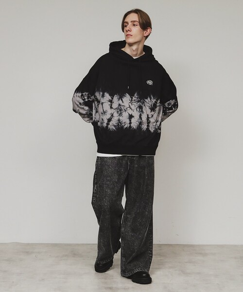 tk.TAKEO KIKUCHI（ティーケータケオキクチ）の「◆ヴィンテージライクパーカー（パーカー・メンズ・ホワイト系6/ブラック系3/ブルー系4/ブラック系4/グレー系4/ブラック/グレー/ライトパープル・01/02/03）」の14枚目の写真