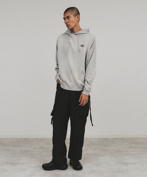 tk.TAKEO KIKUCHI（ティーケータケオキクチ）の「◆ヴィンテージライクパーカー（パーカー・メンズ・ホワイト系6/ブラック系3/ブルー系4/ブラック系4/グレー系4/ブラック/グレー/ライトパープル・01/02/03）」の20枚目の写真