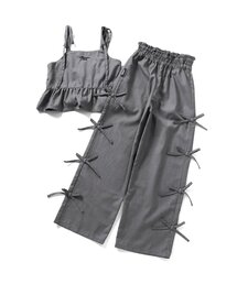 algy | オールインワン風りぼんセットアップ(つなぎ/オールインワン)