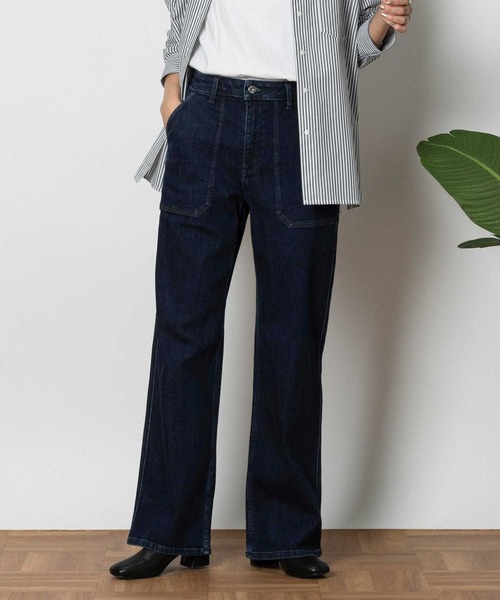 Right-on(ライトオン)の「【Sweet Camel】ベイカーワイド(その他パンツ・レディース・ブラック/その他1・SS/M/S/L)」の1枚目の写真