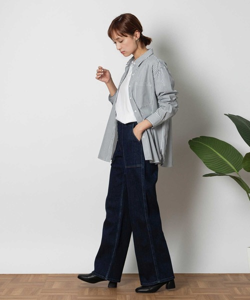 Right-on(ライトオン)の「【Sweet Camel】ベイカーワイド(その他パンツ・レディース・ブラック/その他1・SS/M/S/L)」の11枚目の写真