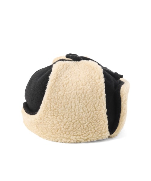 NEW ERA（ニューエラ）の「ニューエラ ニット帽トラッパー 保温防寒 ONSPOTZ別注（ニットキャップ/ビーニー・メンズ・ブラック/ブラック系・FREE）」の11枚目の写真