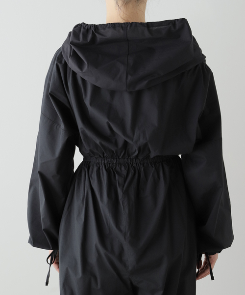 IENA LA BOUCLE(イエナラブークル)の「BASERANGE/ベースレンジ POINT ジャンプスーツ JUPOPO-WI24(つなぎ/オールインワン・レディース・ブラック・X-SMALL)」の5枚目の写真