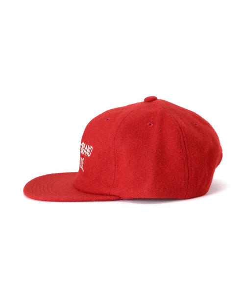 schott（ショット）の「Schott/ショット/FLANNEL 6P CAP/フランネル 6パネル キャップ（キャップ・メンズ・ブラウン/ブラック/レッド・F）」の7枚目の写真