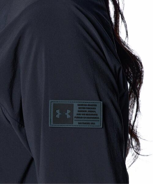 UNDER ARMOUR(アンダーアーマー)の「UAドライブ ウインド クルーネック プルオーバー ジャケット(ゴルフ/レディース)(Tシャツ/カットソー・レディース・ブラック・M/S/L/XL)」の6枚目の写真