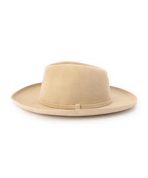 tesi(テシ)の「Tesi(テシ) WIDE BRIM HAT(ハット・メンズ・ナチュラル/ベージュ/オリーブ・59/60/58)」の4枚目の写真