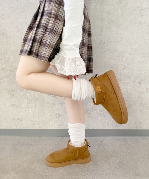 セール】【お気に入り数1万人突破!】ファー ボア ショート ムートン