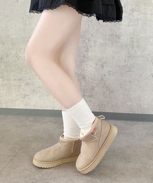 セール】【お気に入り数1万人突破!】ファー ボア ショート ムートン