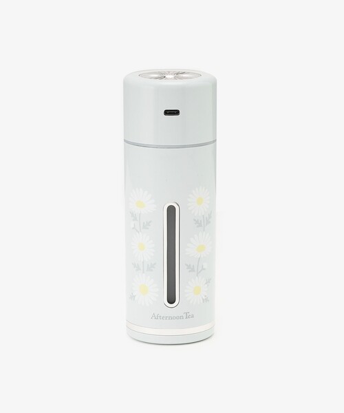【新品】アフターヌーンティー 加湿器 HOE-M008 セール】フラワー柄超音波式USB加湿器（生活家電）｜Afternoon