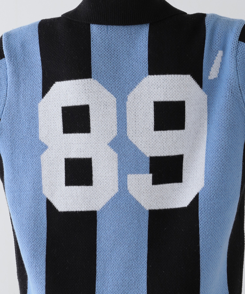 OBEY（オベイ）の「【OBEY / オベイ】SOCCER JERSEY SWEATER 151000090（ニット/セーター・レディース・レッド/ブルー系その他・SMALL/MEDIUM）」の20枚目の写真