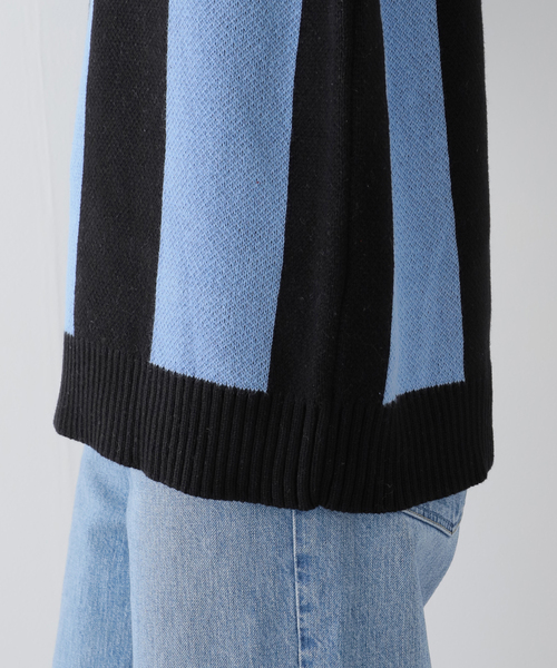OBEY（オベイ）の「【OBEY / オベイ】SOCCER JERSEY SWEATER 151000090（ニット/セーター・レディース・レッド/ブルー系その他・SMALL/MEDIUM）」の22枚目の写真