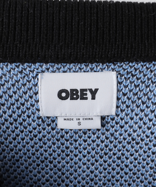 セール】【OBEY / オベイ】SOCCER JERSEY SWEATER 151000090（ニット