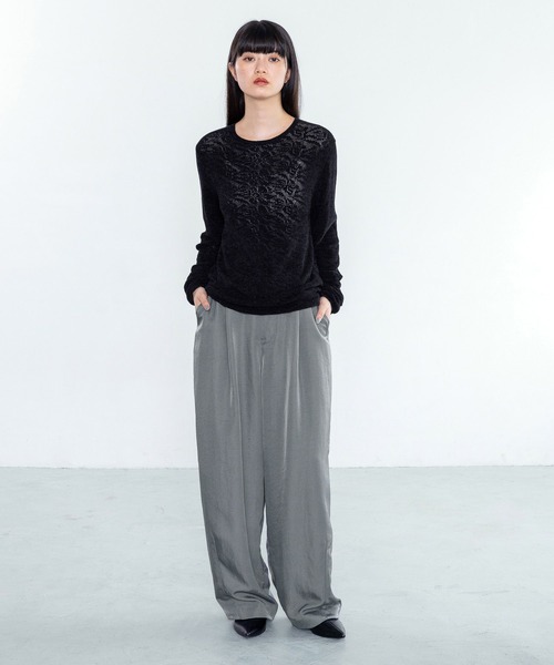 セール】モールレースニットプルオーバー 234549（ニット/セーター