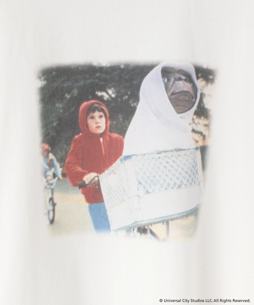 LOWRYS FARM(ローリーズファーム)の「ETロンT_MOM 247703(Tシャツ/カットソー・レディース・オフホワイト/チャコールグレー・FREE)」の7枚目の写真
