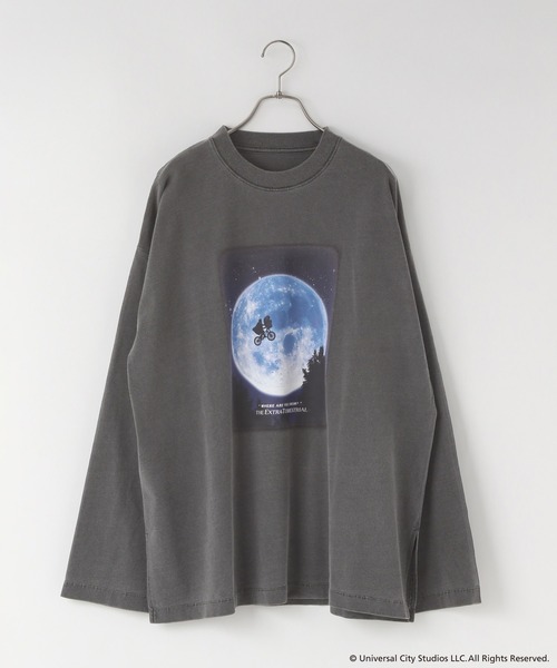 LOWRYS FARM(ローリーズファーム)の「ETロンT_MOM 247703(Tシャツ/カットソー・レディース・オフホワイト/チャコールグレー・FREE)」の9枚目の写真