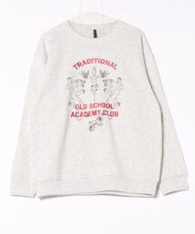 メンズライク ビッグシルエット 裏起毛 スウェット レディース