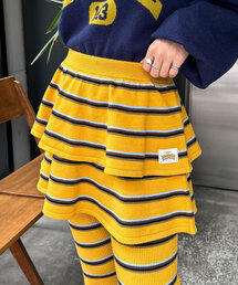 HELLO.SANFRANCISCO | 【HELLO.SANFRANCISCO/ハローサンフランシスコ】マルチボーダーニットミニスカート(スカート)