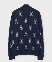 Psycho Bunny（サイコバニー）の「バニーロゴパターン スタンドカラー
