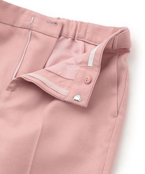 amaca(アマカ)の「サキソニーセミテーパードパンツ(その他パンツ・レディース・グレー系その他/ピンク・38/36)」の10枚目の写真