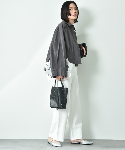 INTERPLANET（インタープラネット）の「デニムパンツ（デニムパンツ・レディース・ブルー/オフホワイト/ブラック・FREE）」の12枚目の写真