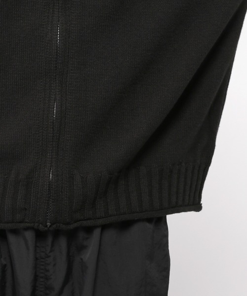 3.3 Field Trip （3.3フィールドトリップ）の「3.3 Field Trip／ショートジップニットカーデ（カーディガン/ボレロ・メンズ・ブラック/ブラウン・LARGE/MEDIUM）」の7枚目の写真