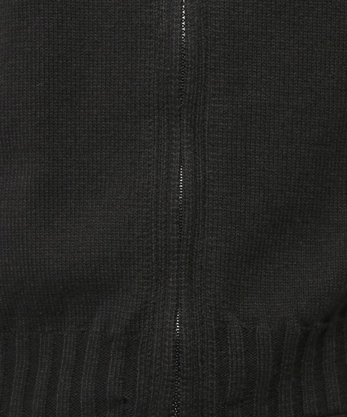 3.3 Field Trip （3.3フィールドトリップ）の「3.3 Field Trip／ショートジップニットカーデ（カーディガン/ボレロ・メンズ・ブラック/ブラウン・LARGE/MEDIUM）」の6枚目の写真