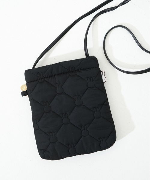 miffy/ミッフィー】 チャーム付き ミニショルダーバッグ（ショルダー