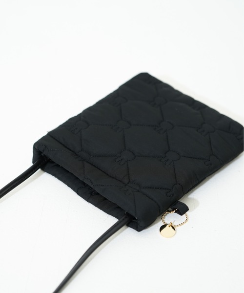 Miffy（ ミッフィー）の「【miffy/ミッフィー】 チャーム付き ミニショルダーバッグ（ショルダーバッグ・レディース・ブラック/アイボリー/グレイッシュベージュ・FREE）」の11枚目の写真