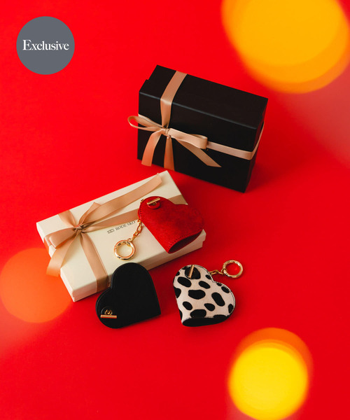 別注』Hashibami×RODESKO カウヘアハートキーチャーム（キーケース