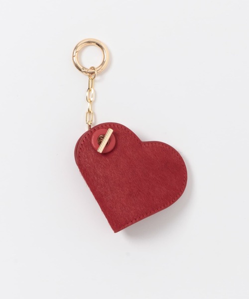 ♡ロロピアーナ♡ ハート バッグチャーム♡︎ レディス 革小物 バッグチャームとキーチェーン | Loro Piana