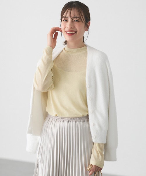 シアーハイネックトップス（Tシャツ/カットソー）｜Honeys（ハニーズ