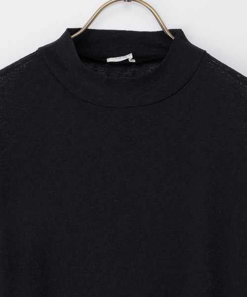 Honeys（ハニーズ）の「シアーハイネックトップス（Tシャツ/カットソー・レディース・クリーム/ブラック/ライトグレー/ホワイト・M/LL/L/S）」の20枚目の写真