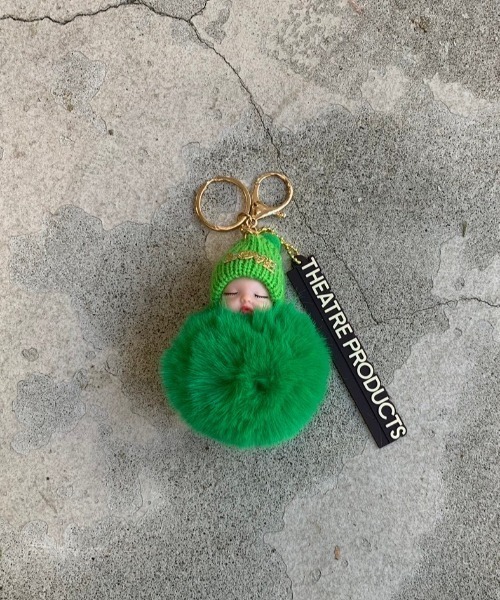 THEATRE PRODUCTS（シアタープロダクツ）の「スリーピングベイビーチャーム（チャーム・レディース・ブラック/ピンク/グリーン/グレー・FREE）」の3枚目の写真