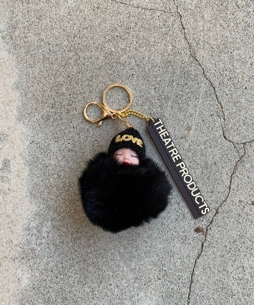 THEATRE PRODUCTS（シアタープロダクツ）の「スリーピングベイビーチャーム（チャーム・レディース・ブラック/ピンク/グリーン/グレー・FREE）」の2枚目の写真