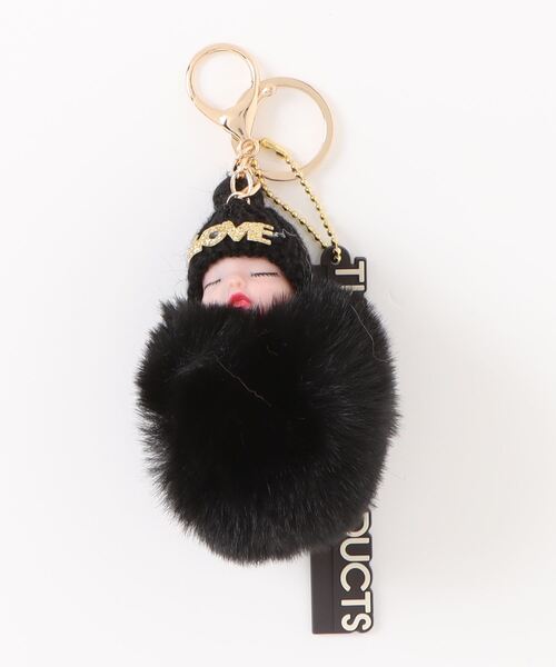 THEATRE PRODUCTS（シアタープロダクツ）の「スリーピングベイビーチャーム（チャーム・レディース・ブラック/ピンク/グリーン/グレー・FREE）」の14枚目の写真