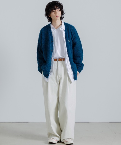 SINSS（シンス）の「Loose silhouette striped shirt / ルーズ