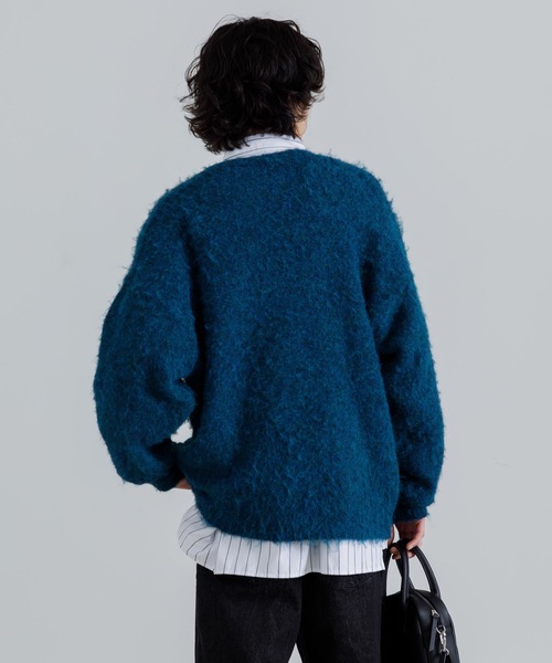 SINSS（シンス）の「Loose silhouette striped shirt / ルーズシルエットストライプシャツ（シャツ/ブラウス・メンズ・ブラウン/グレー・LARGE/MEDIUM/SMALL）」の17枚目の写真