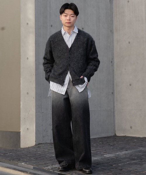 SINSS（シンス）の「Loose silhouette striped shirt / ルーズ