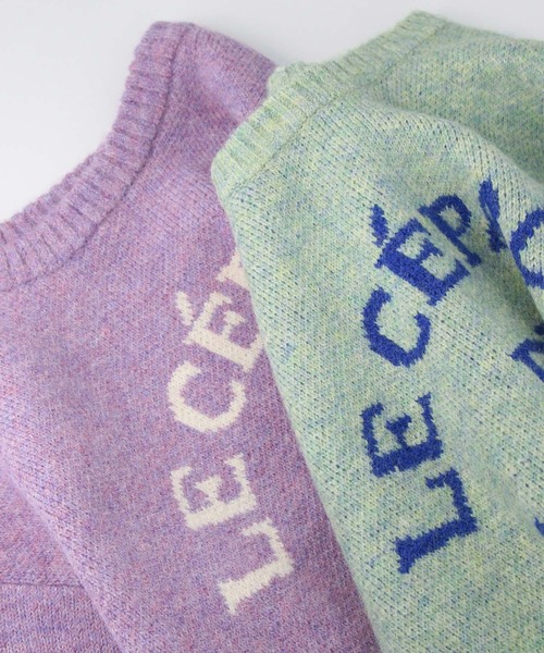 Gready Brilliant（グレディブリリアン）の「ＮＯＢＬＥボキシーニット（ニット/セーター・レディース・ラベンダー/サックスブルー・FREE）」の4枚目の写真