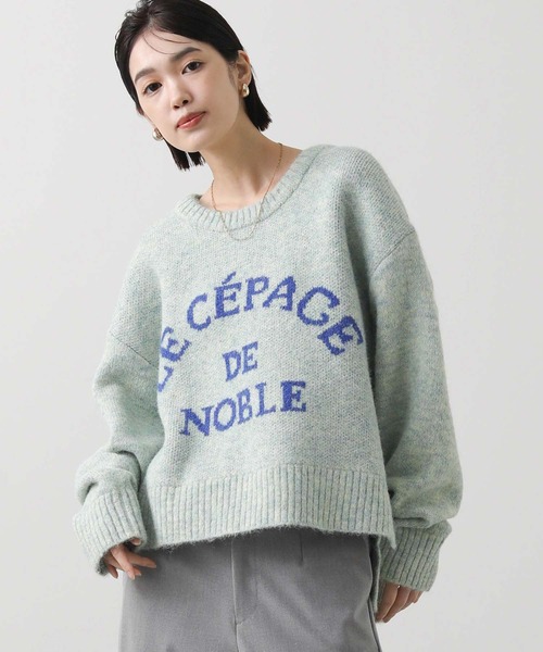 Gready Brilliant（グレディブリリアン）の「ＮＯＢＬＥボキシーニット（ニット/セーター・レディース・ラベンダー/サックスブルー・FREE）」の14枚目の写真