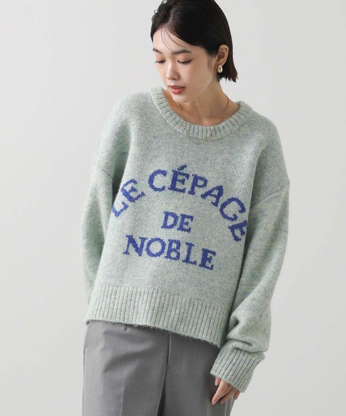 Gready Brilliant（グレディブリリアン）の「ＮＯＢＬＥボキシーニット（ニット/セーター・レディース・ラベンダー/サックスブルー・FREE）」の17枚目の写真