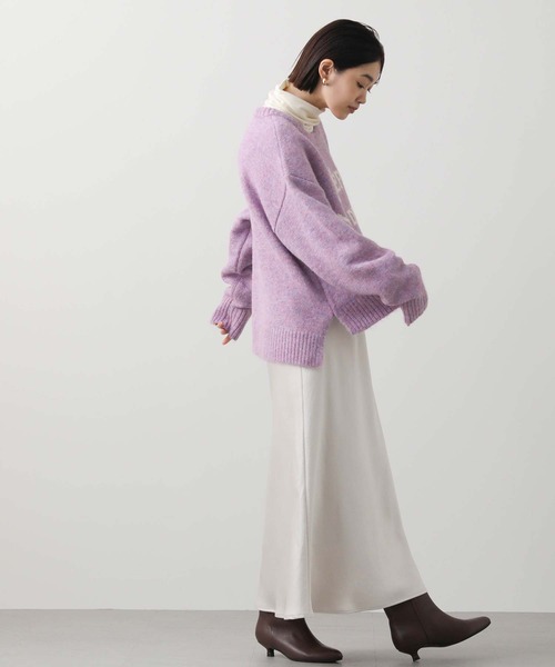 Gready Brilliant（グレディブリリアン）の「ＮＯＢＬＥボキシーニット（ニット/セーター・レディース・ラベンダー/サックスブルー・FREE）」の19枚目の写真