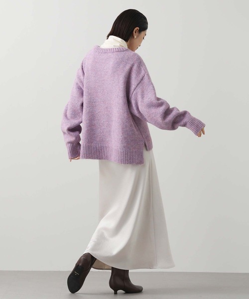 Gready Brilliant（グレディブリリアン）の「ＮＯＢＬＥボキシーニット（ニット/セーター・レディース・ラベンダー/サックスブルー・FREE）」の20枚目の写真