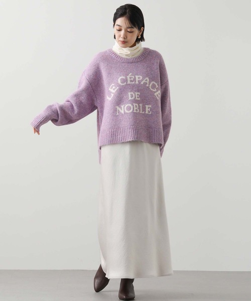 Gready Brilliant（グレディブリリアン）の「ＮＯＢＬＥボキシーニット（ニット/セーター・レディース・ラベンダー/サックスブルー・FREE）」の21枚目の写真